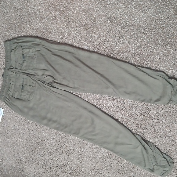 NWT Rewash Olive Green Jogger Pants Tilly Size Medium - Picture 10 of 16